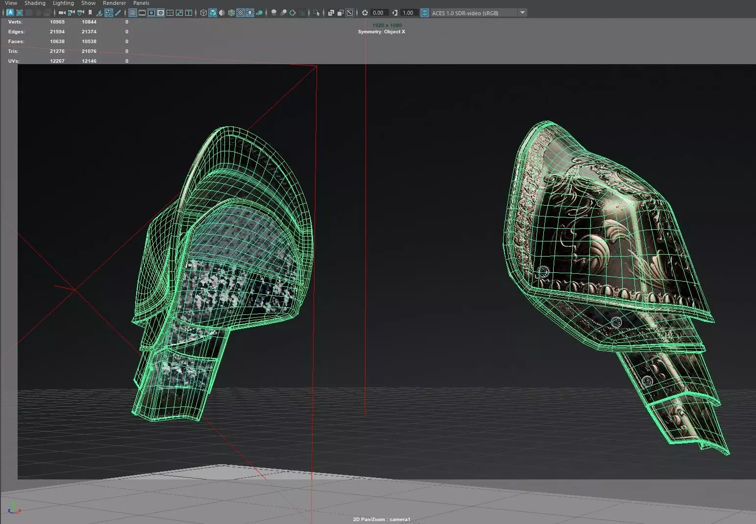 Shoulder Armor - Rigged UE5 Low-poly 3D model_17