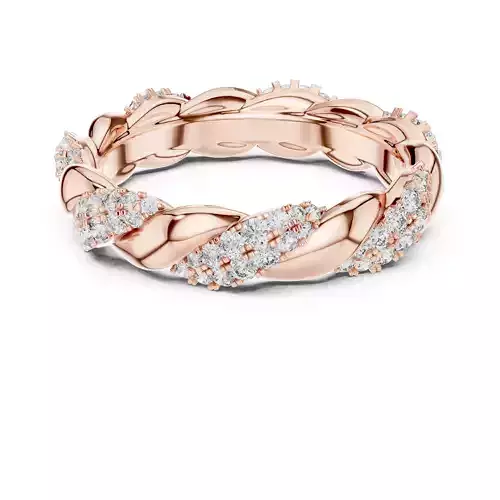 Twisted Wire Eternity Band Ring 3dm stl renders animation videos