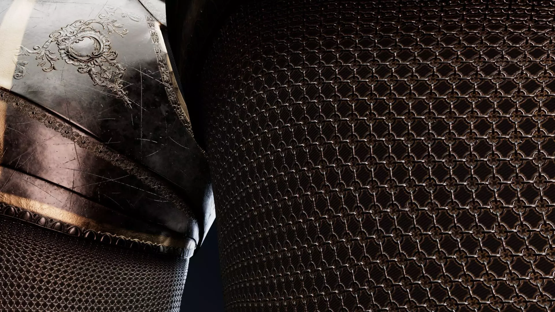 Torso Armor -  Rigged UE5 Low-poly 3D model_10