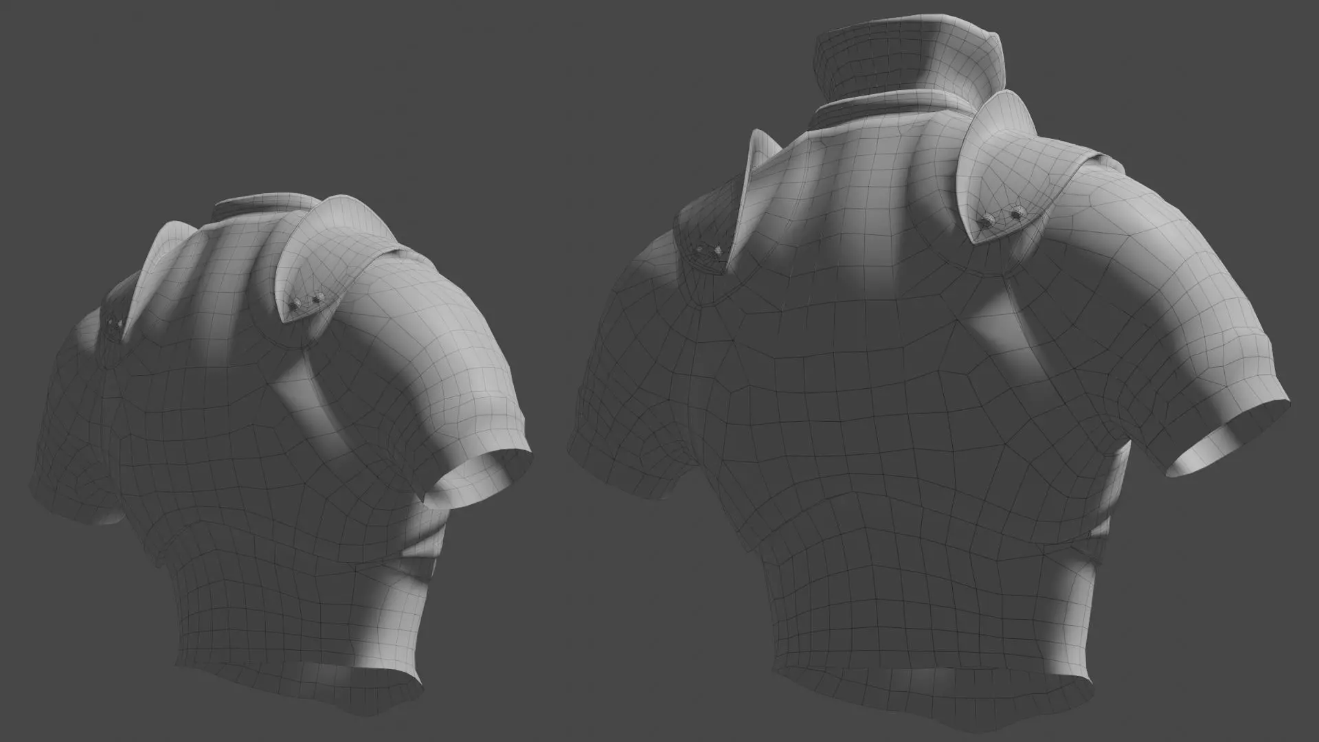 Torso Armor -  Rigged UE5 Low-poly 3D model_15