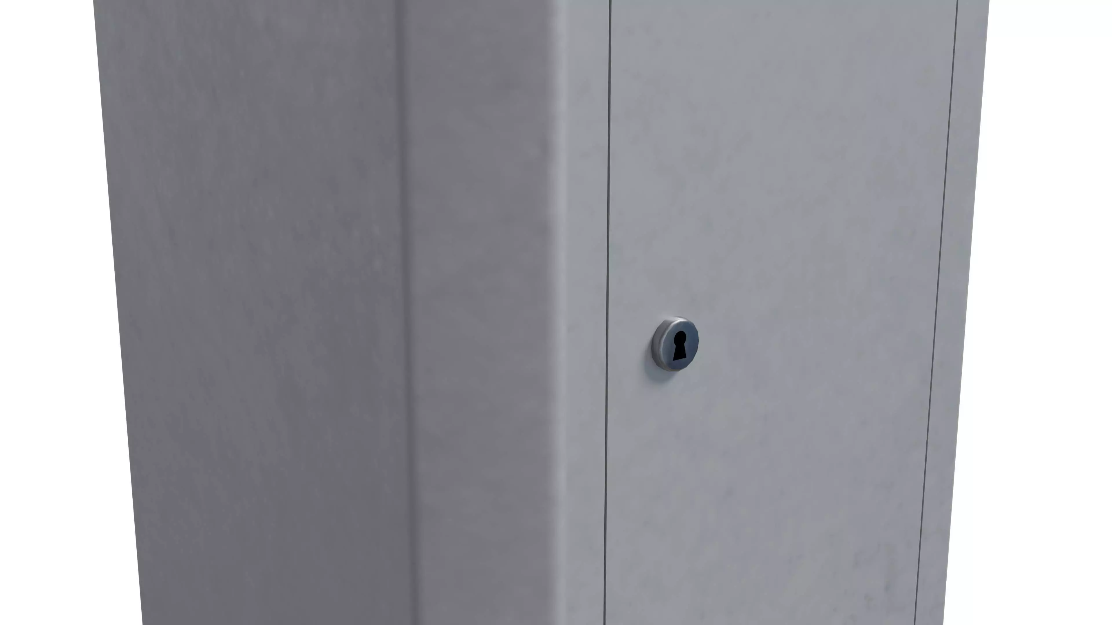 Barrier Gate Low-poly 3D model_4