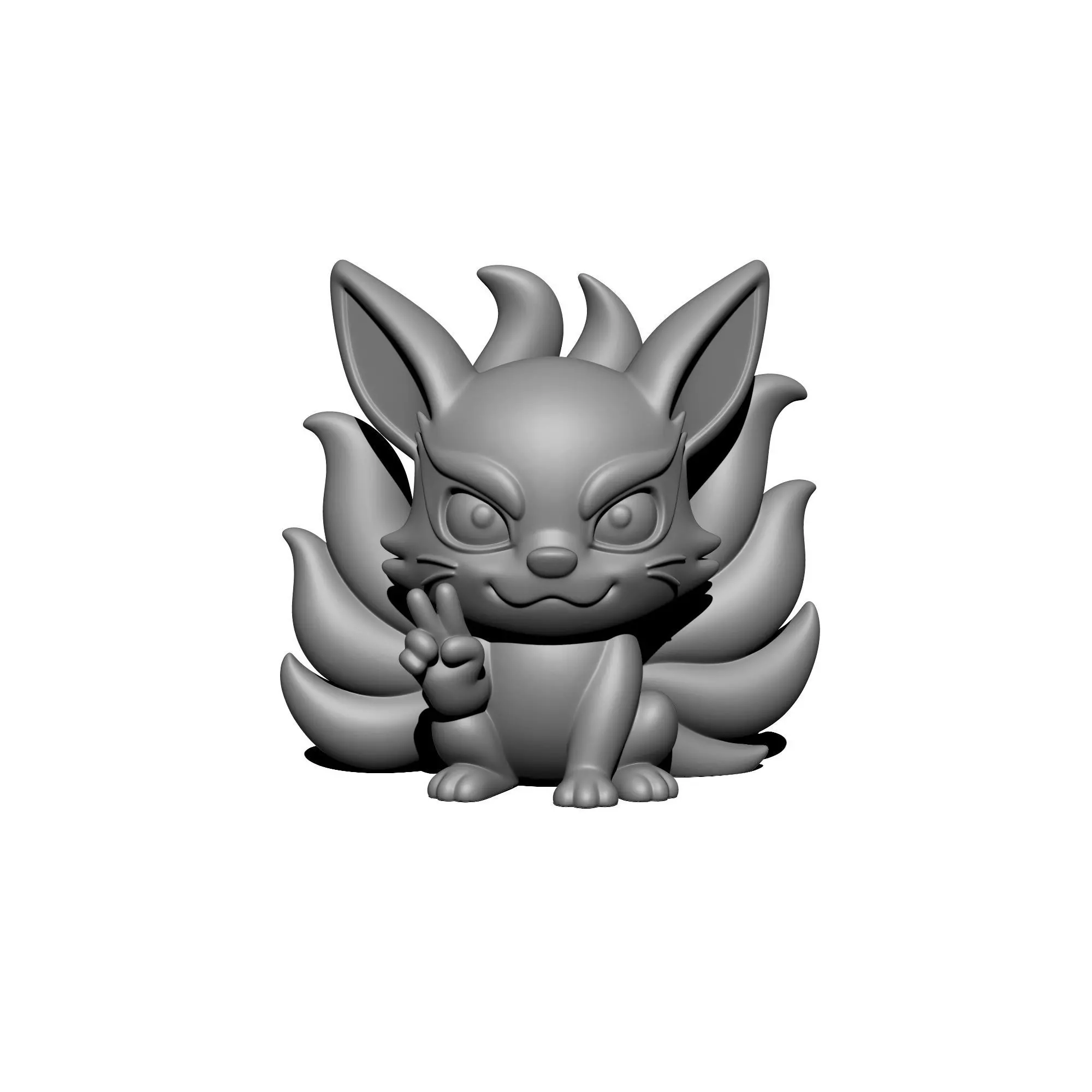 Kyuubi - Naruto 3D print model_6