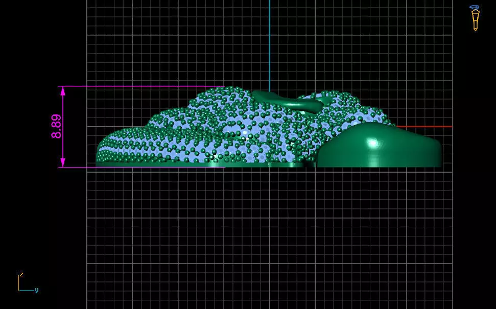 BOGA KOLYE UCU  BULL 3D model_4