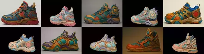 Armored Shoes bundle 5 pack 100 glb