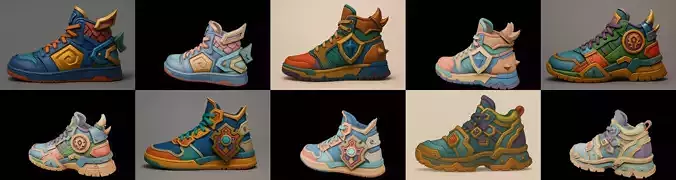 Armored Shoes bundle 18 pack 100 glb