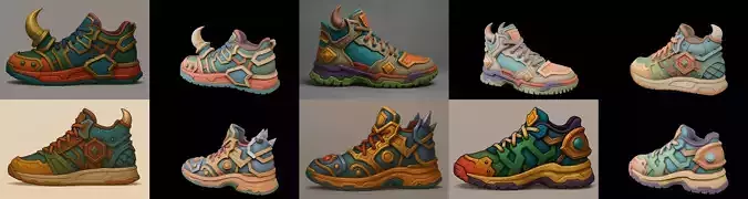 Armored Shoes bundle 16 pack 100 glb