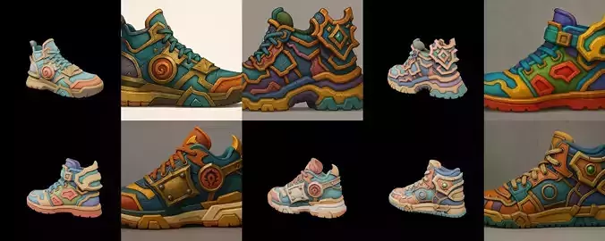 Armored Shoes bundle 15 pack 100 glb