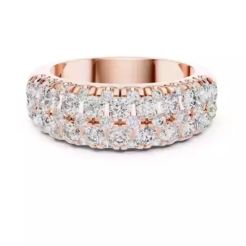 Diamond Band Ring 3dm stl renders animation videos details  3D print model