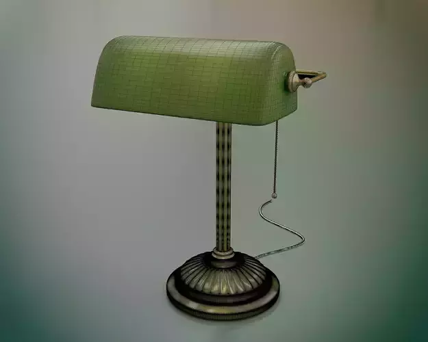 Banker Lamp - Emeralite