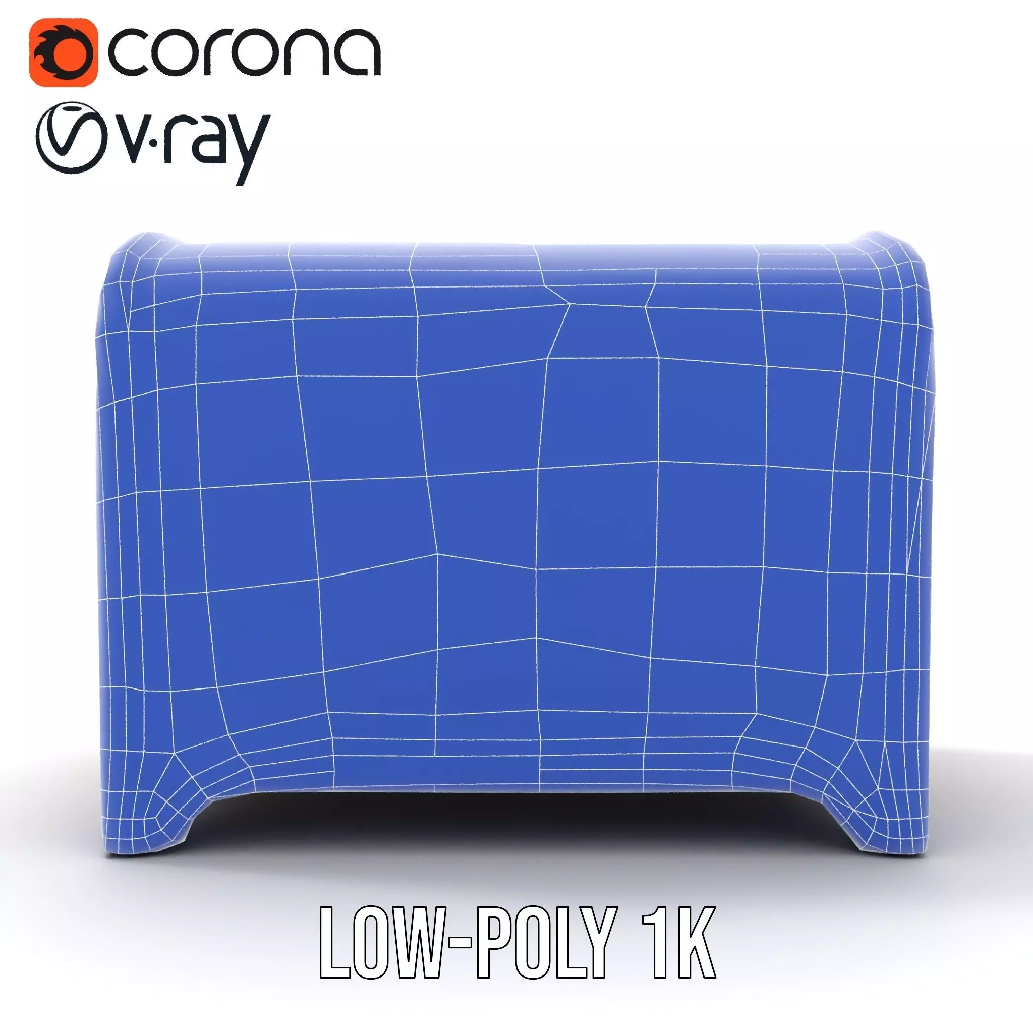 Colorful Toy Chest Model Pack with Decorative Pattern Low-poly 3D model_31