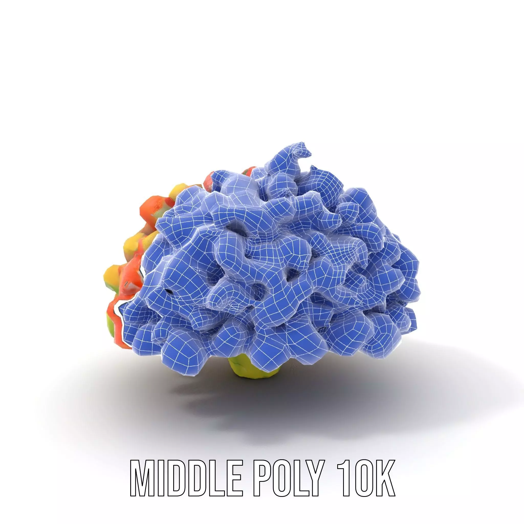 Chopped Vegetable Salad model pack Low-poly 3D model_19