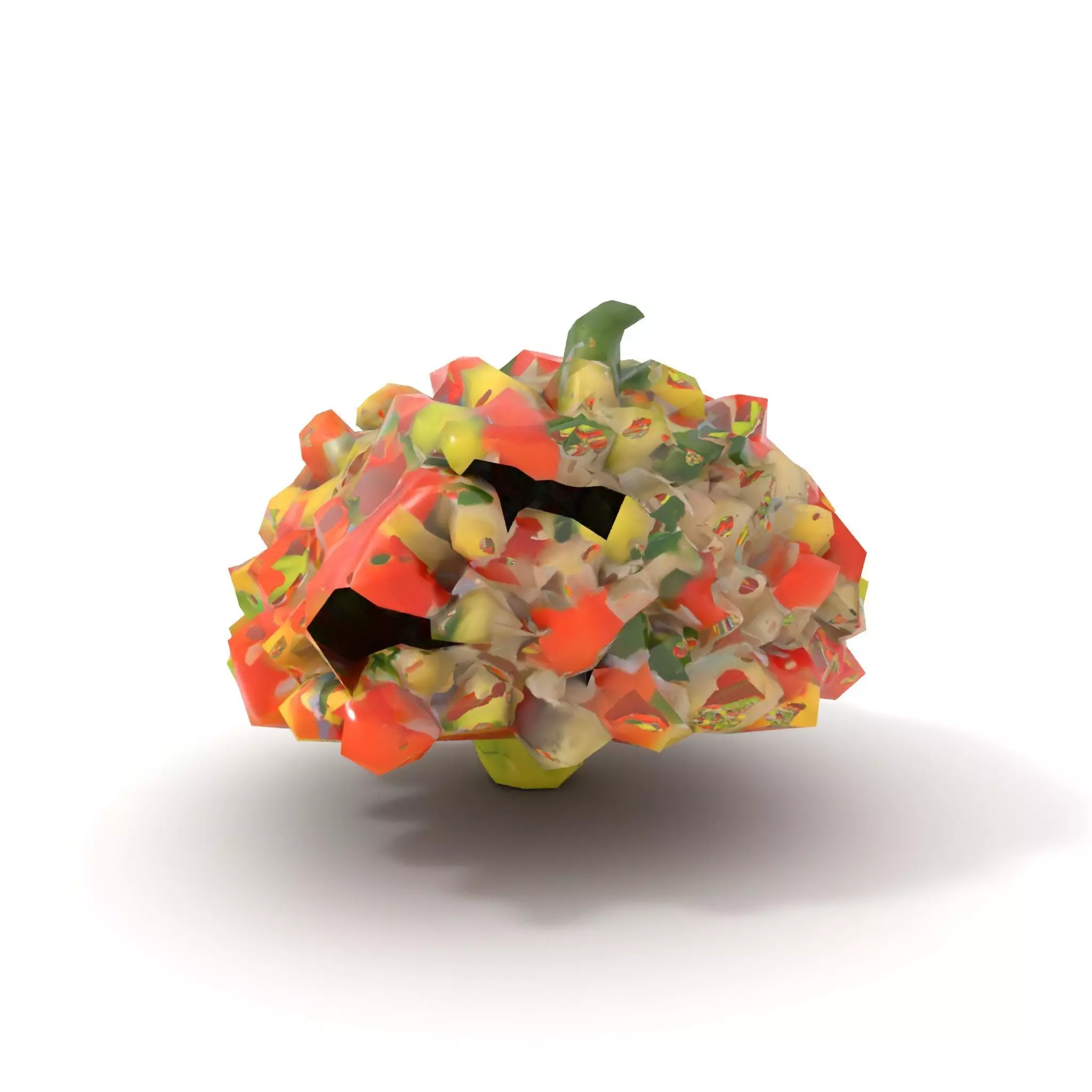 Chopped Vegetable Salad model pack Low-poly 3D model_7