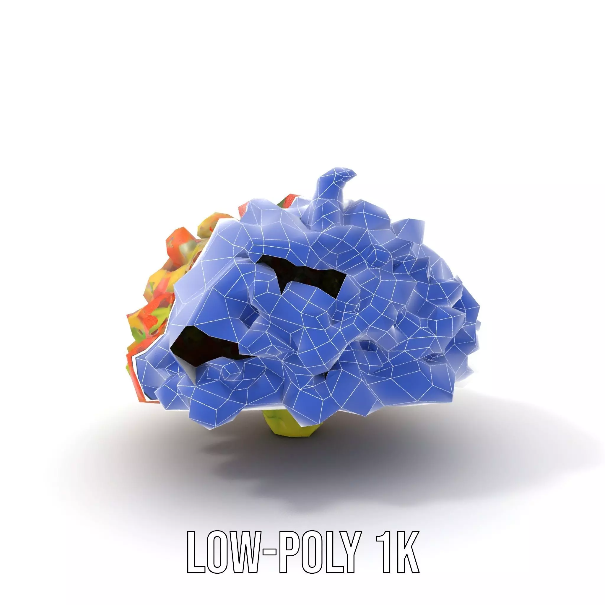 Chopped Vegetable Salad model pack Low-poly 3D model_9