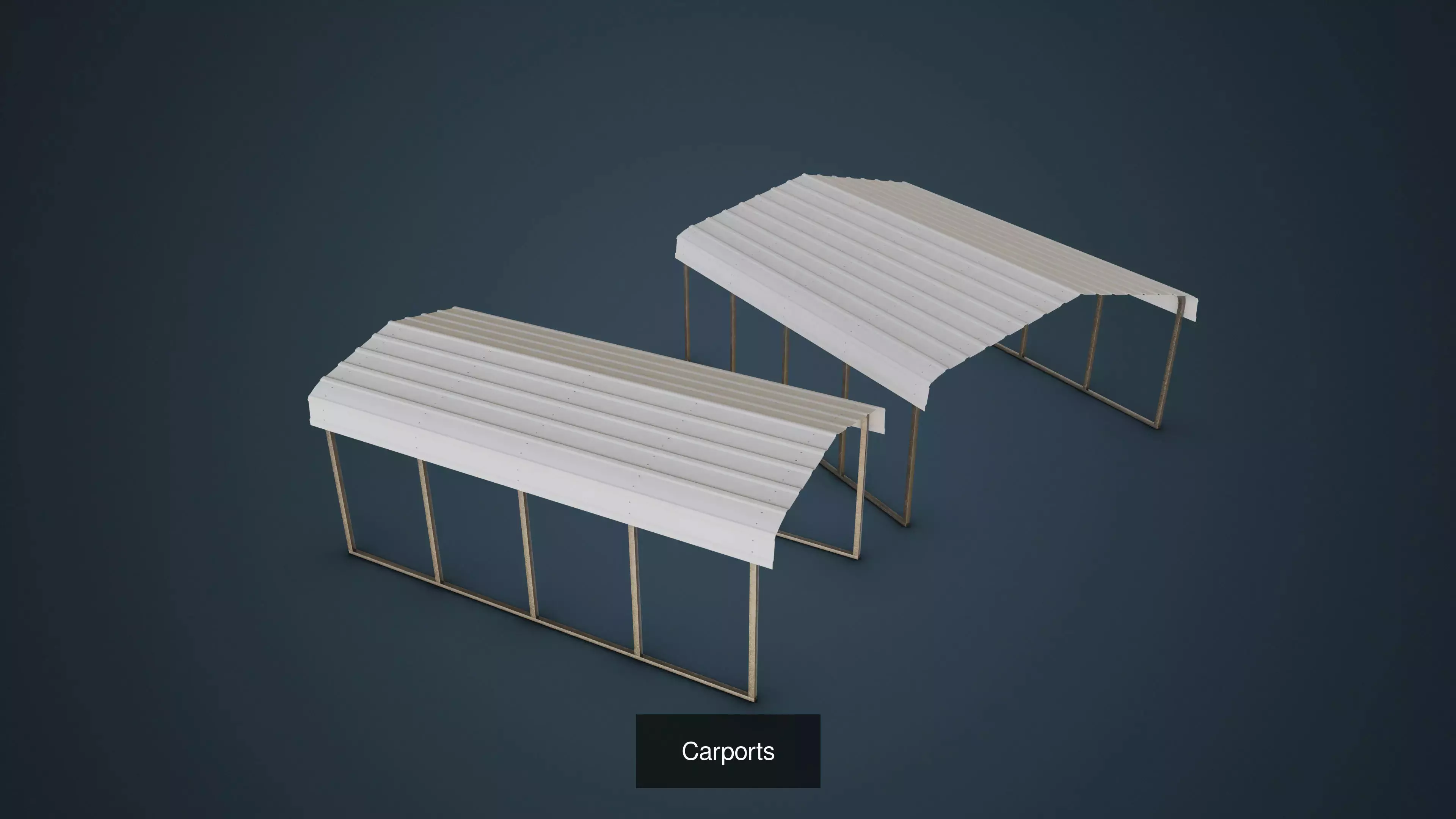 Buildings Pack 3D Model Collection_3