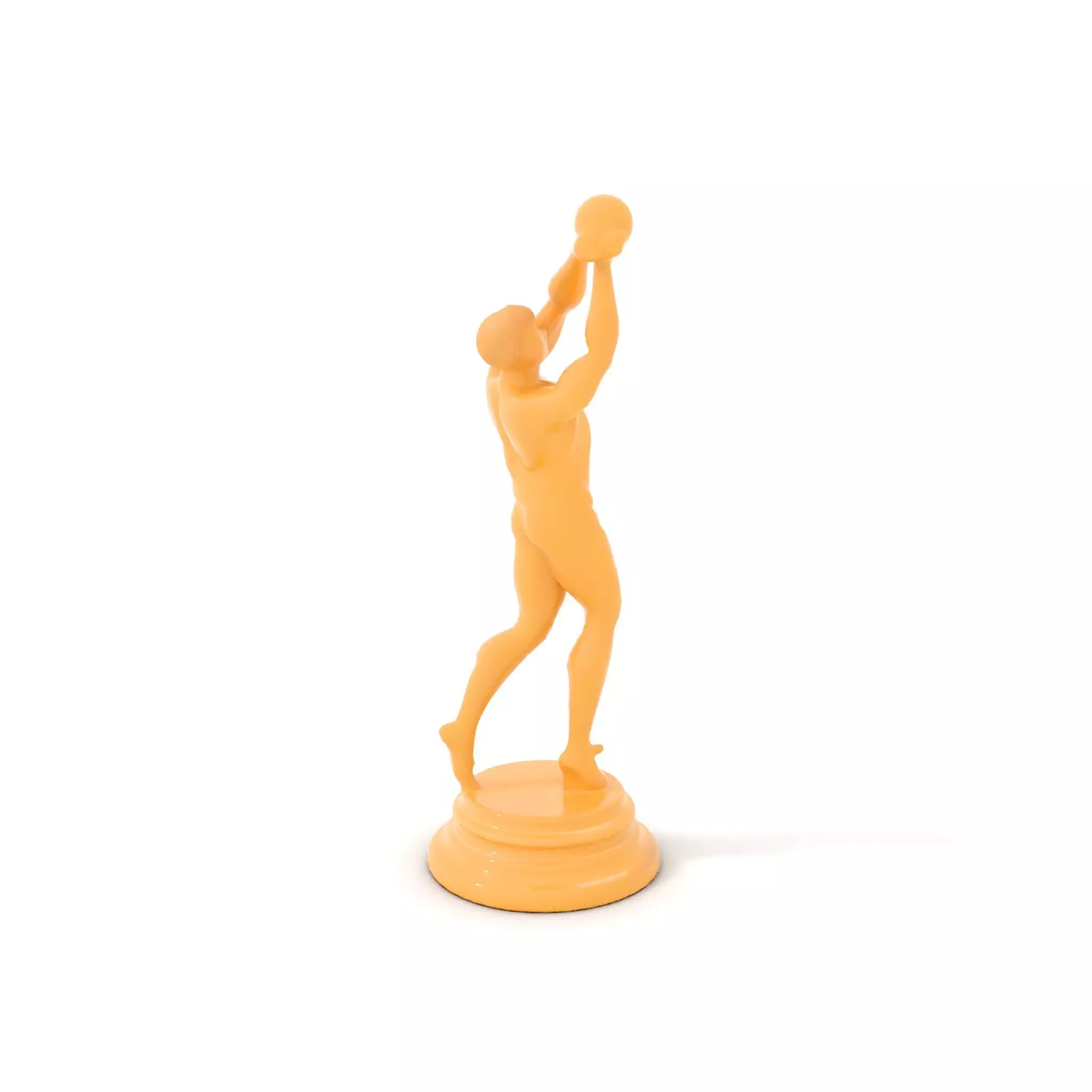 Basketball Player Trophy Model Pack Low-poly 3D model_7
