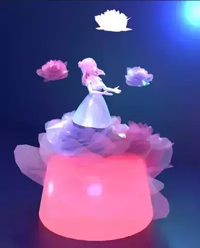  Rose Music Box