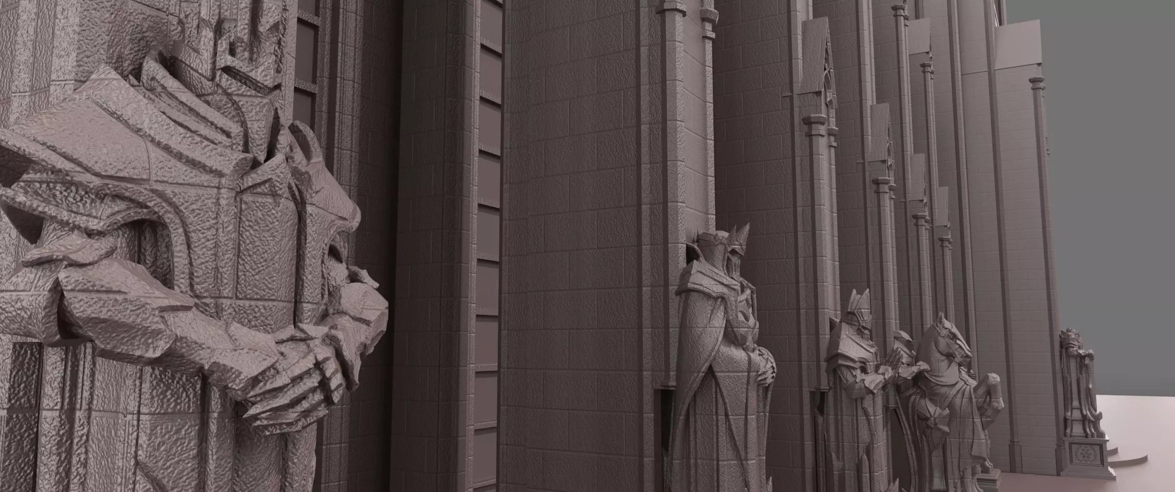 Gothic  architecture 3D model_7