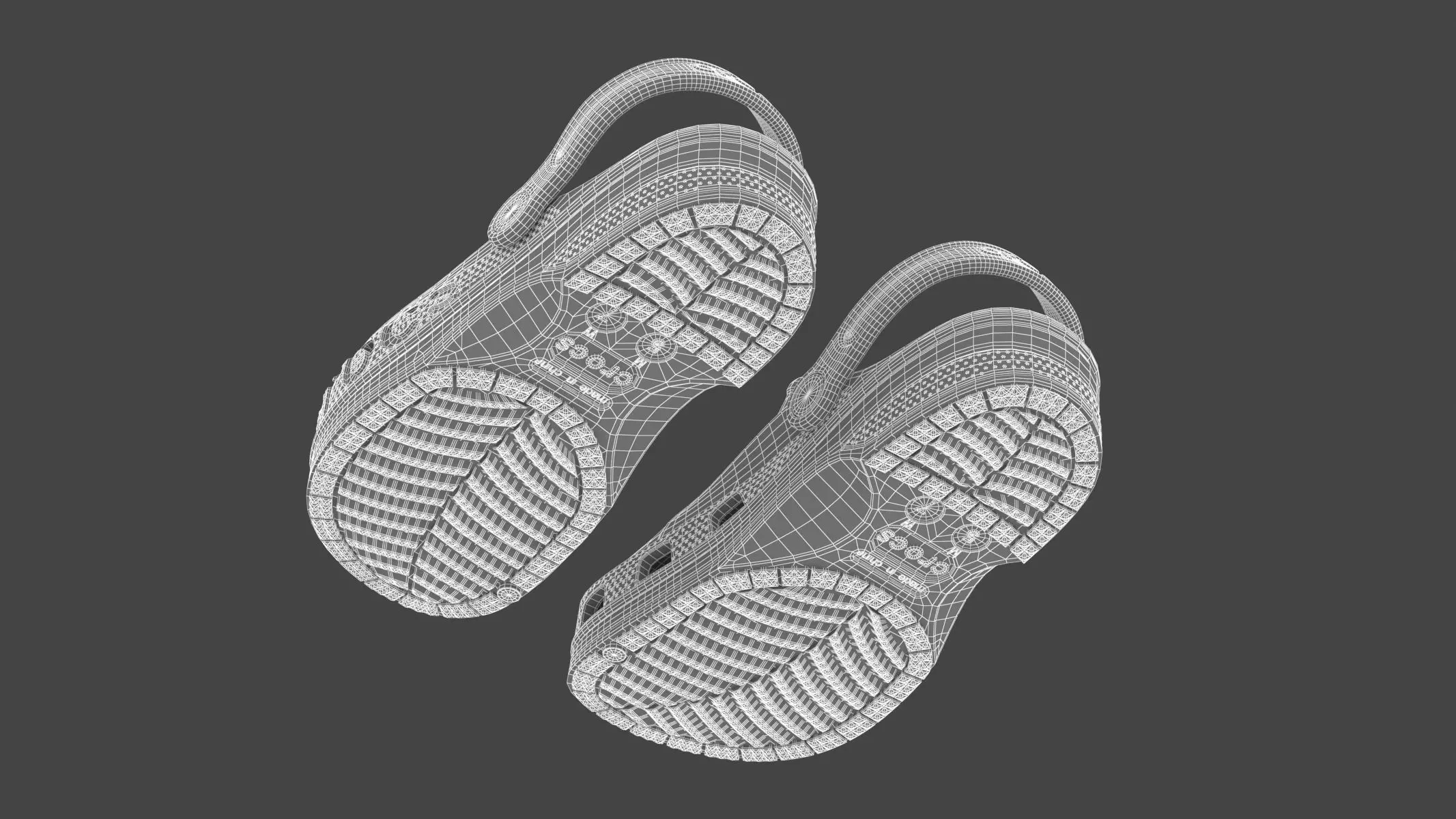 Crocs Baya Clog All Colors 3D Model Collection_16