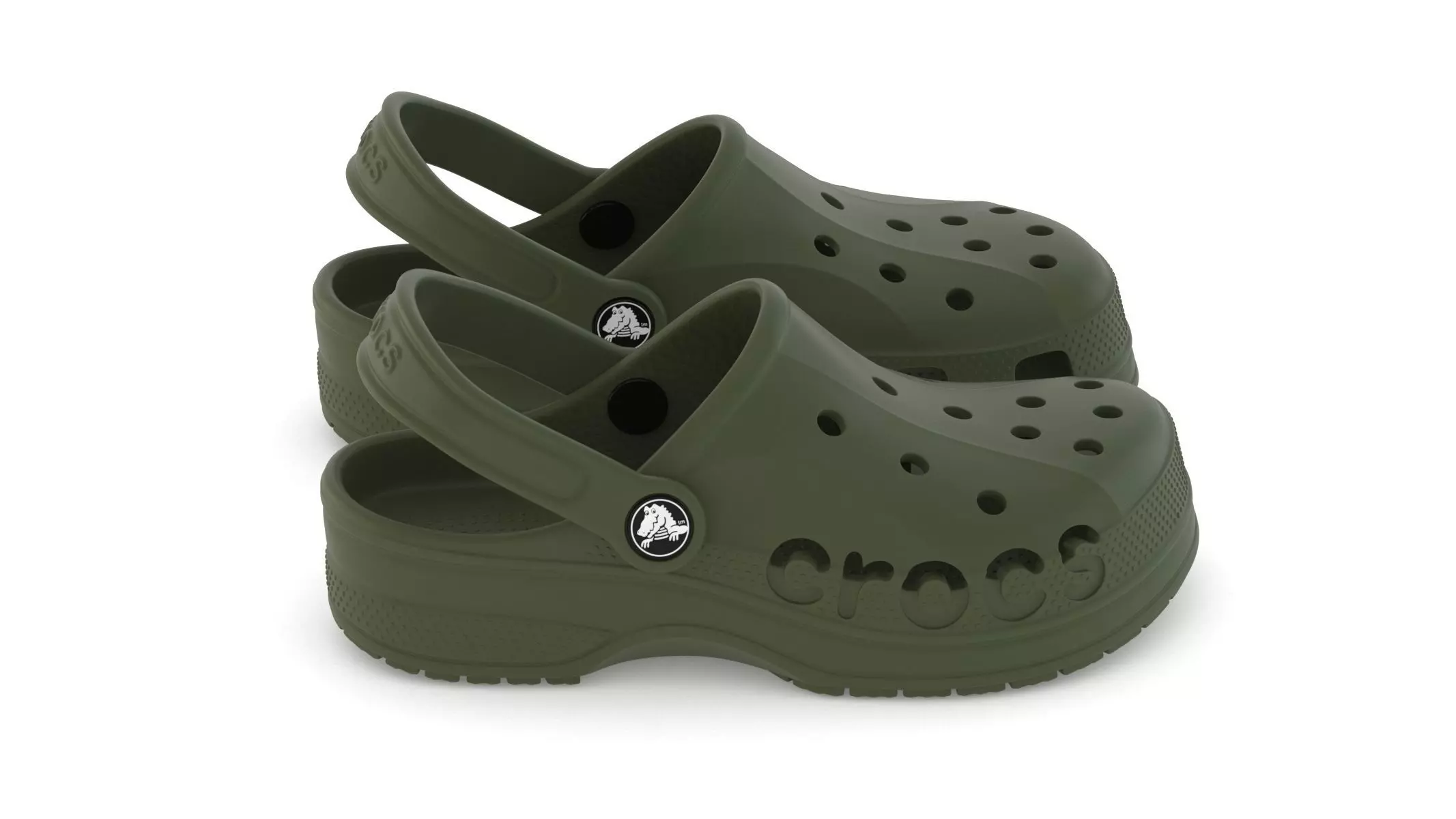 Crocs Baya Clog All Colors 3D Model Collection_17