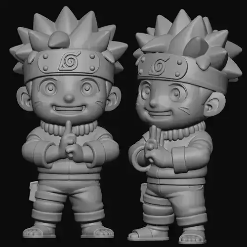 Naruto Chibi 3D print model