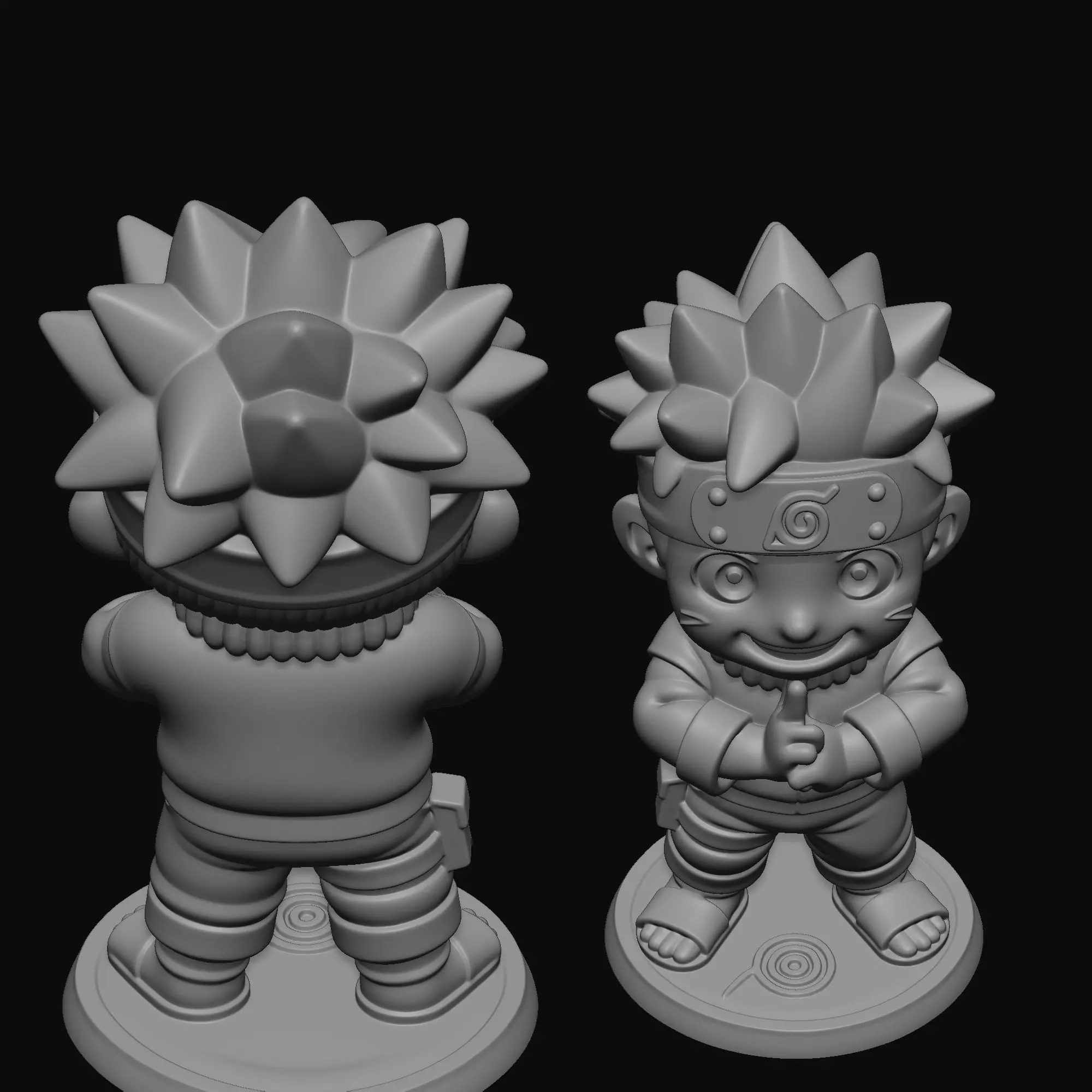 Naruto Chibi 3D print model_5