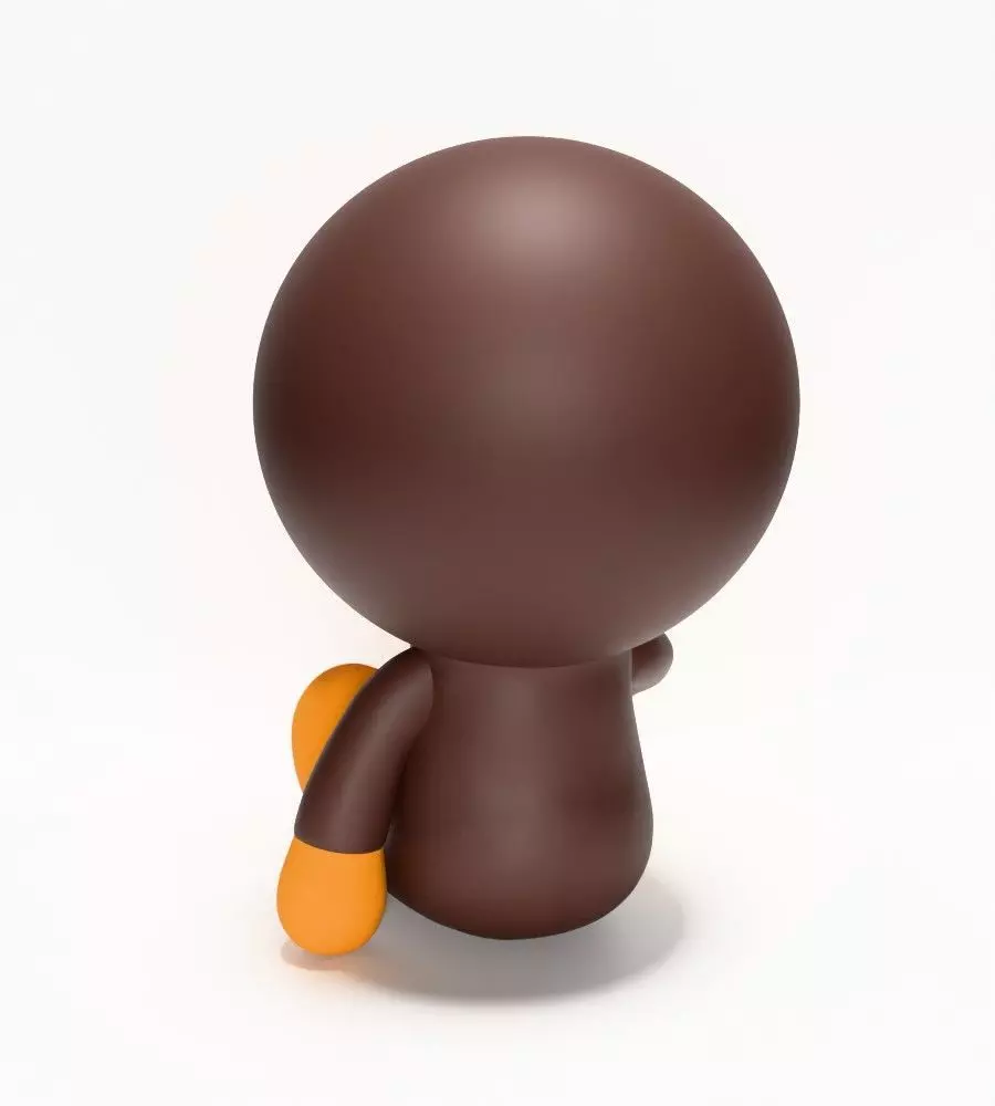 Bape Milo Banana toy 3D print model_10