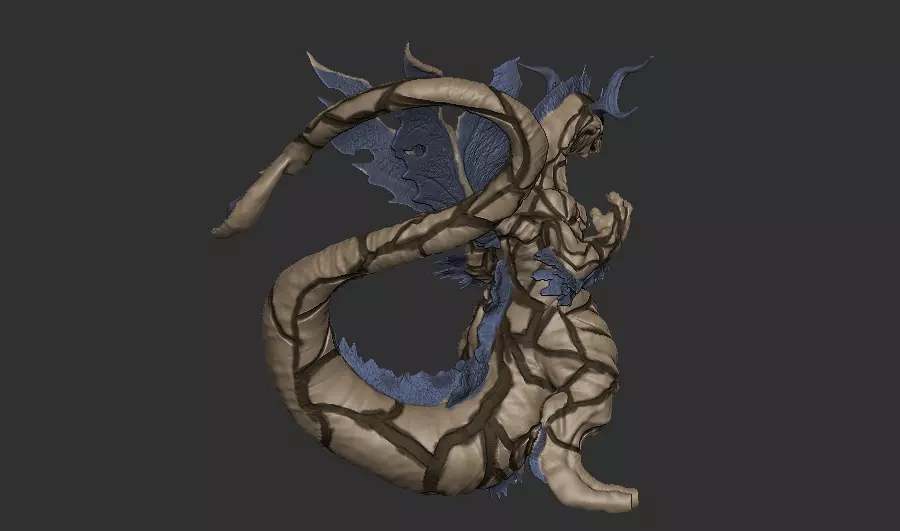 Ultraman Seven Kaiju Eleking Monster 3D Printable Model 3D print model_6