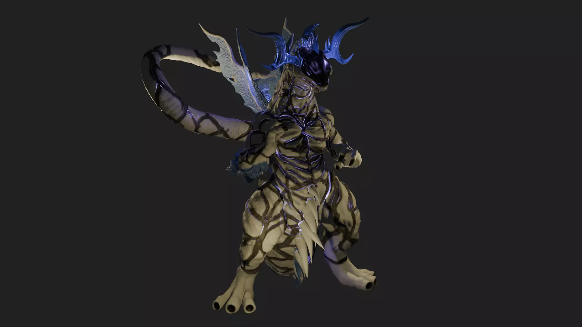 Ultraman Seven Kaiju Eleking Monster 3D Printable Model 3D print model_1