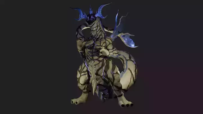 Ultraman Seven Kaiju Eleking Monster 3D Printable Model 3D print model