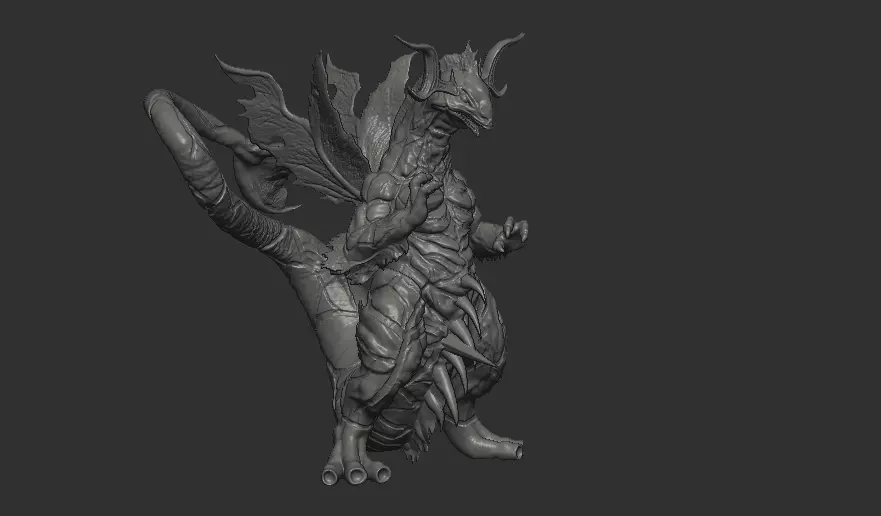 Ultraman Seven Kaiju Eleking Monster 3D Printable Model 3D print model_10