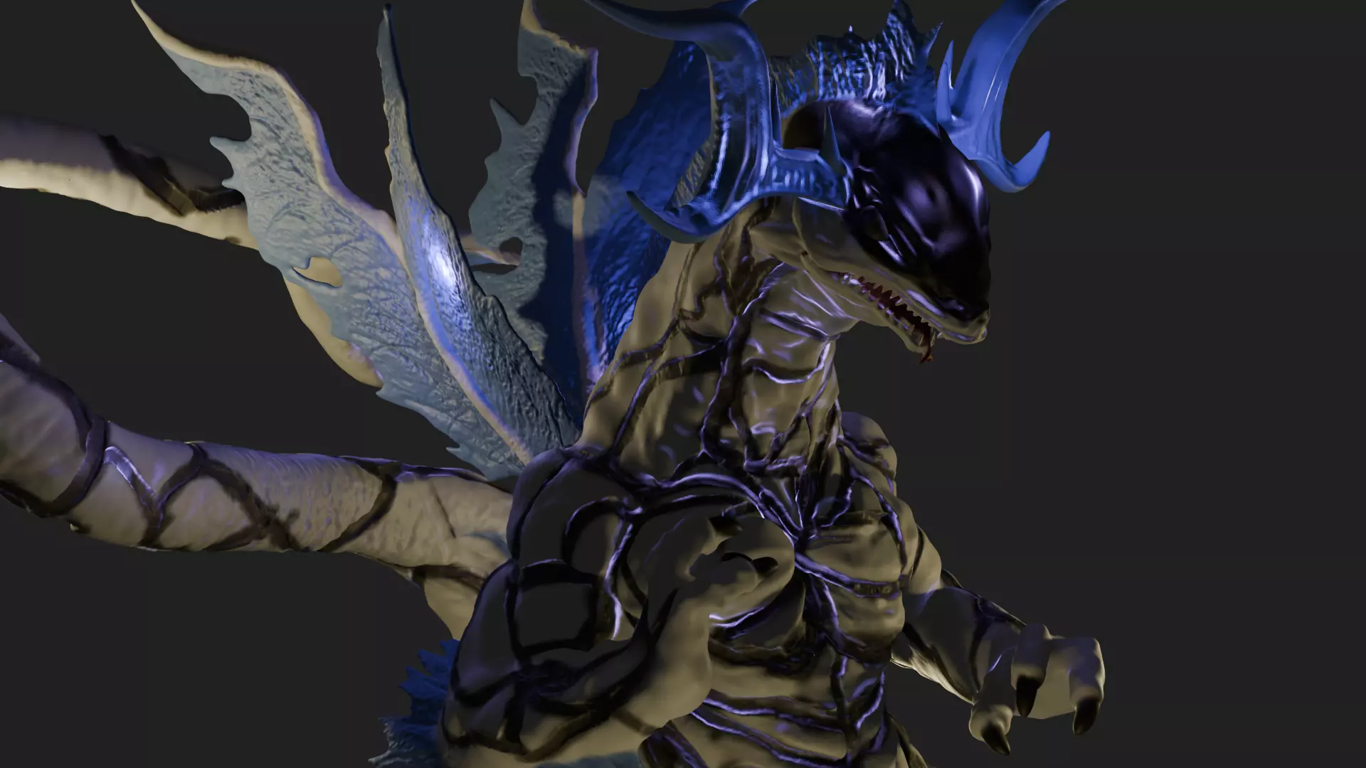 Ultraman Seven Kaiju Eleking Monster 3D Printable Model 3D print model_4