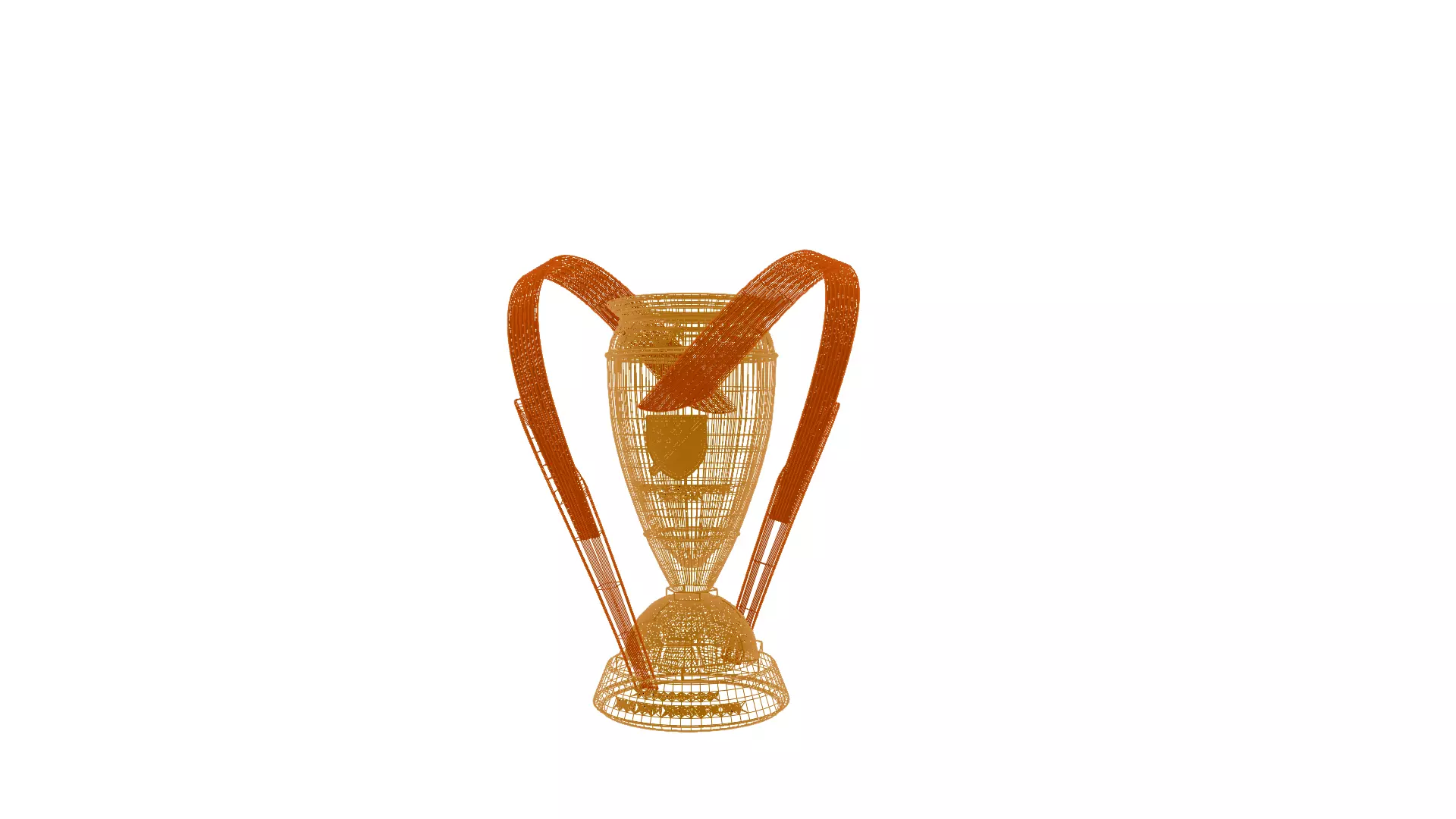 MLS Philip F Anschutz american soccer Award Trophy 3D model_16