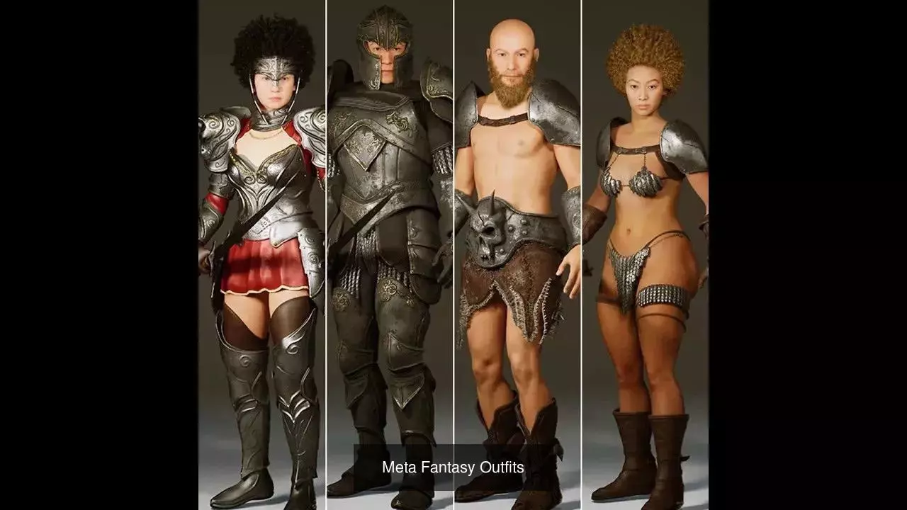 Metahuman Clothing Mega Bundle 3D Model Collection_12