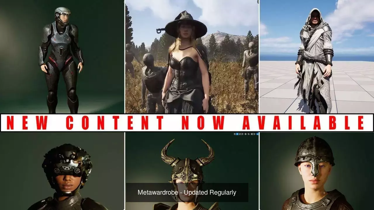 Metahuman Clothing Mega Bundle 3D Model Collection_10