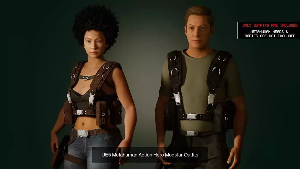 Metahuman Clothing Mega Bundle 3D Model Collection_8