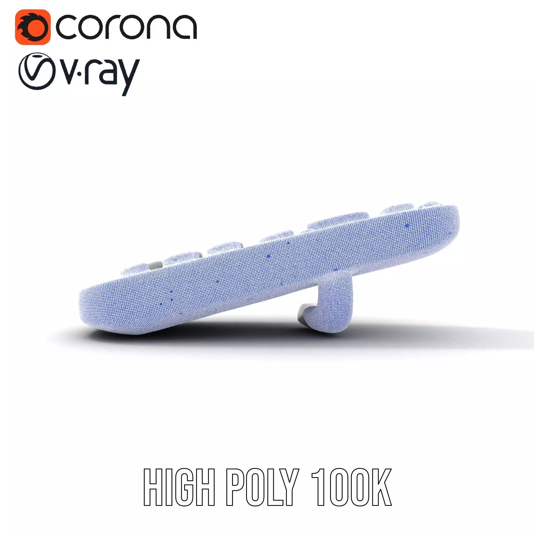 Colorful Remote Control model pack for versatile environments Low-poly 3D model_31