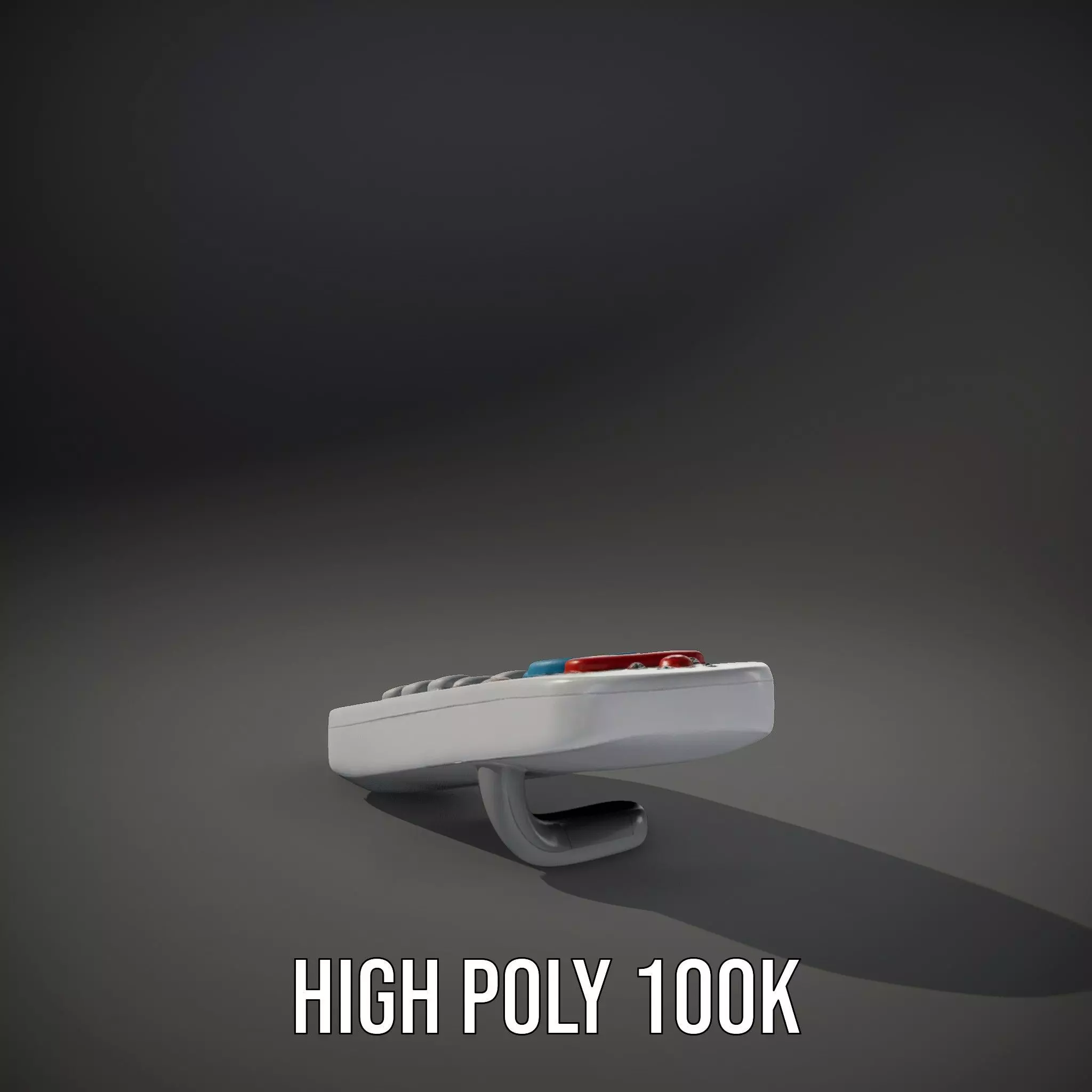 Colorful Remote Control model pack for versatile environments Low-poly 3D model_34