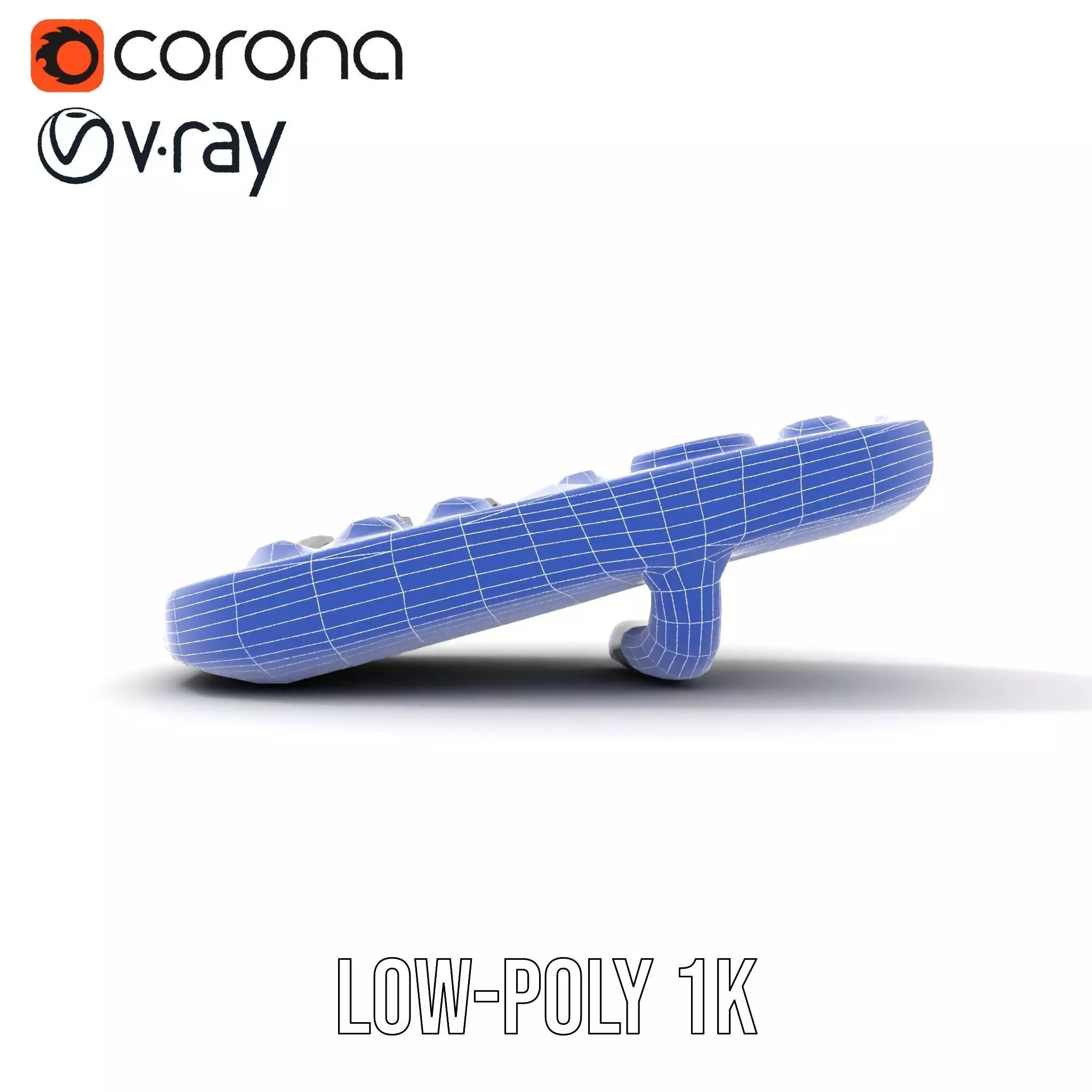 Colorful Remote Control model pack for versatile environments Low-poly 3D model_24