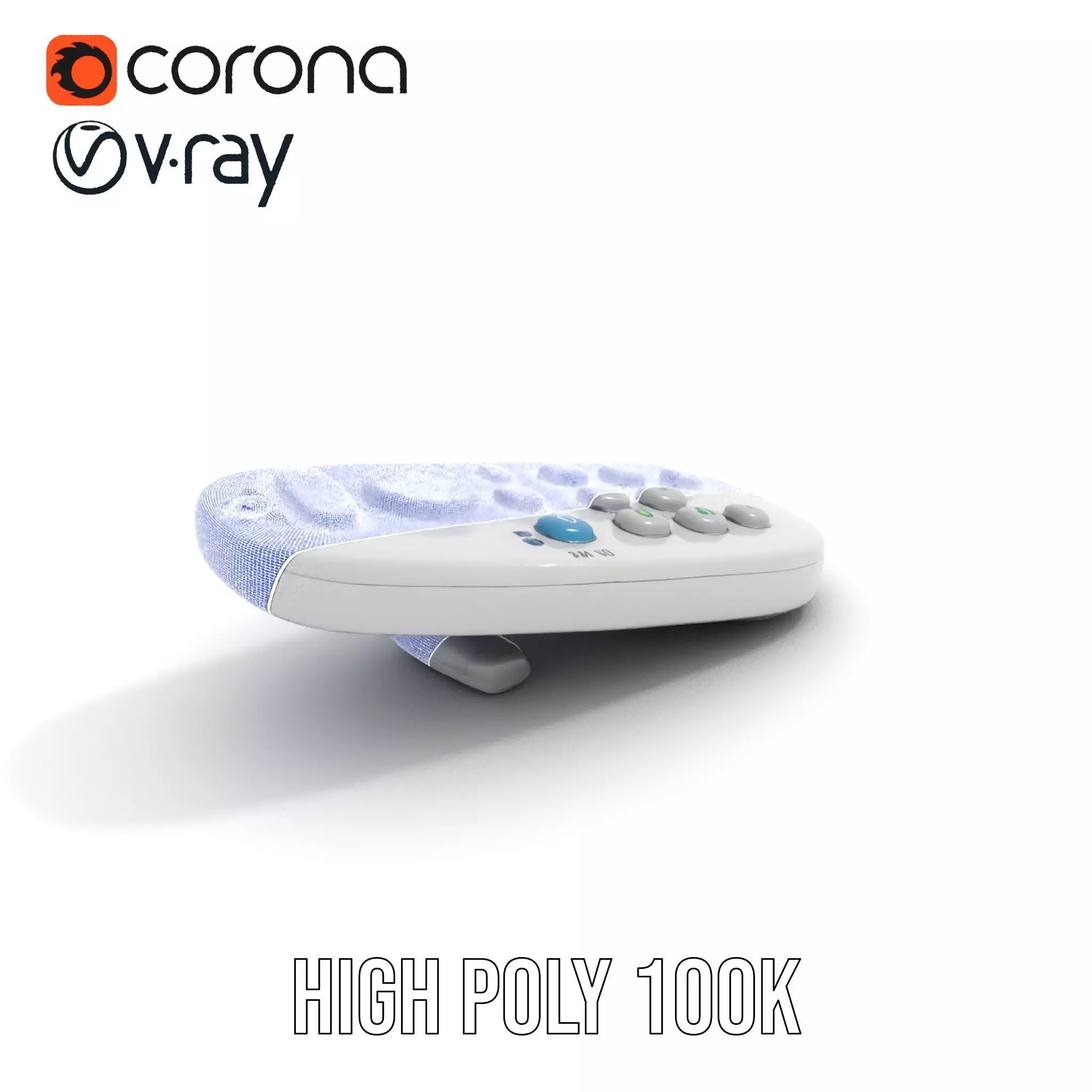 Colorful Remote Control model pack for versatile environments Low-poly 3D model_25