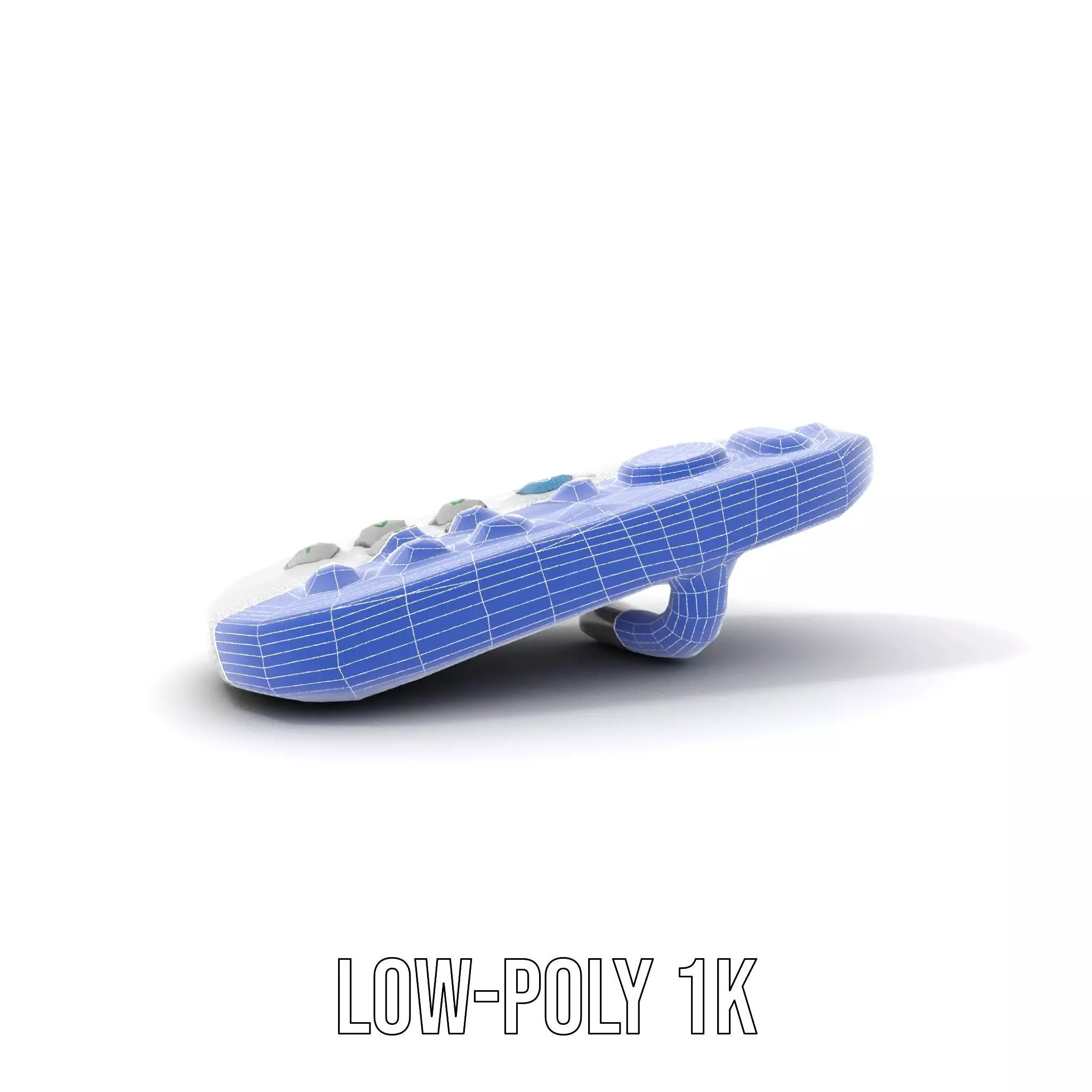 Colorful Remote Control model pack for versatile environments Low-poly 3D model_10