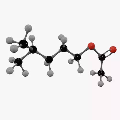 Isohexyl Acetate Molecule