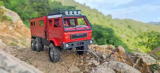 Crawler G90 Sleeper Cab - CR18P 6x6 RC body