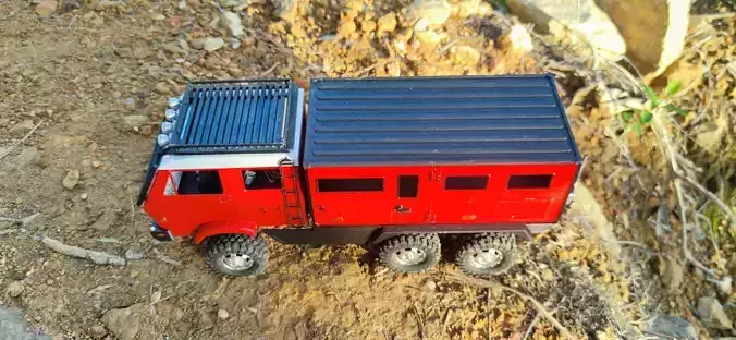 Crawler G90 Expedition Suite - CR18P 6x6 RC rear body attachment