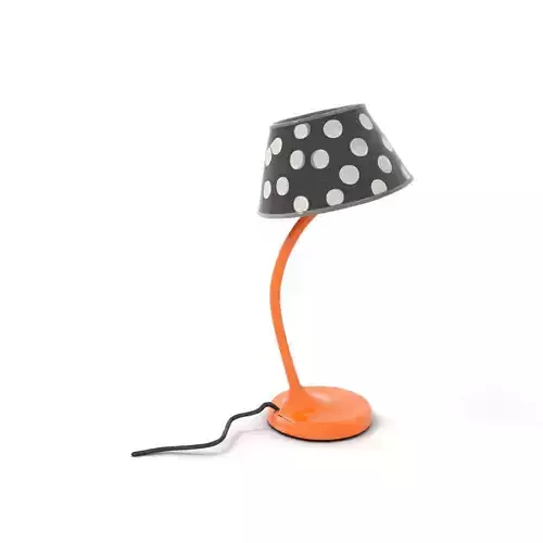 Polka Dot Desk Lamp Model Pack