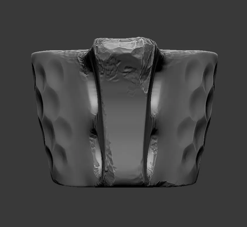 Wooden Cup 3D print model_8