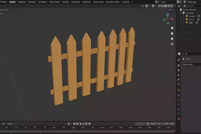 Procedural Fence Generator 
