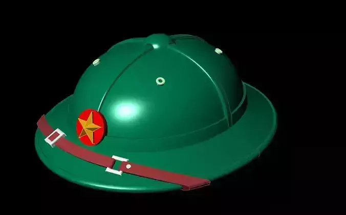 Mu Coi VietNam war ready print 3d