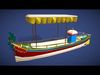 Daimler Marie Motor Boat - Museum - Vintage Vehicle Low Poly Low-poly 3D model_1
