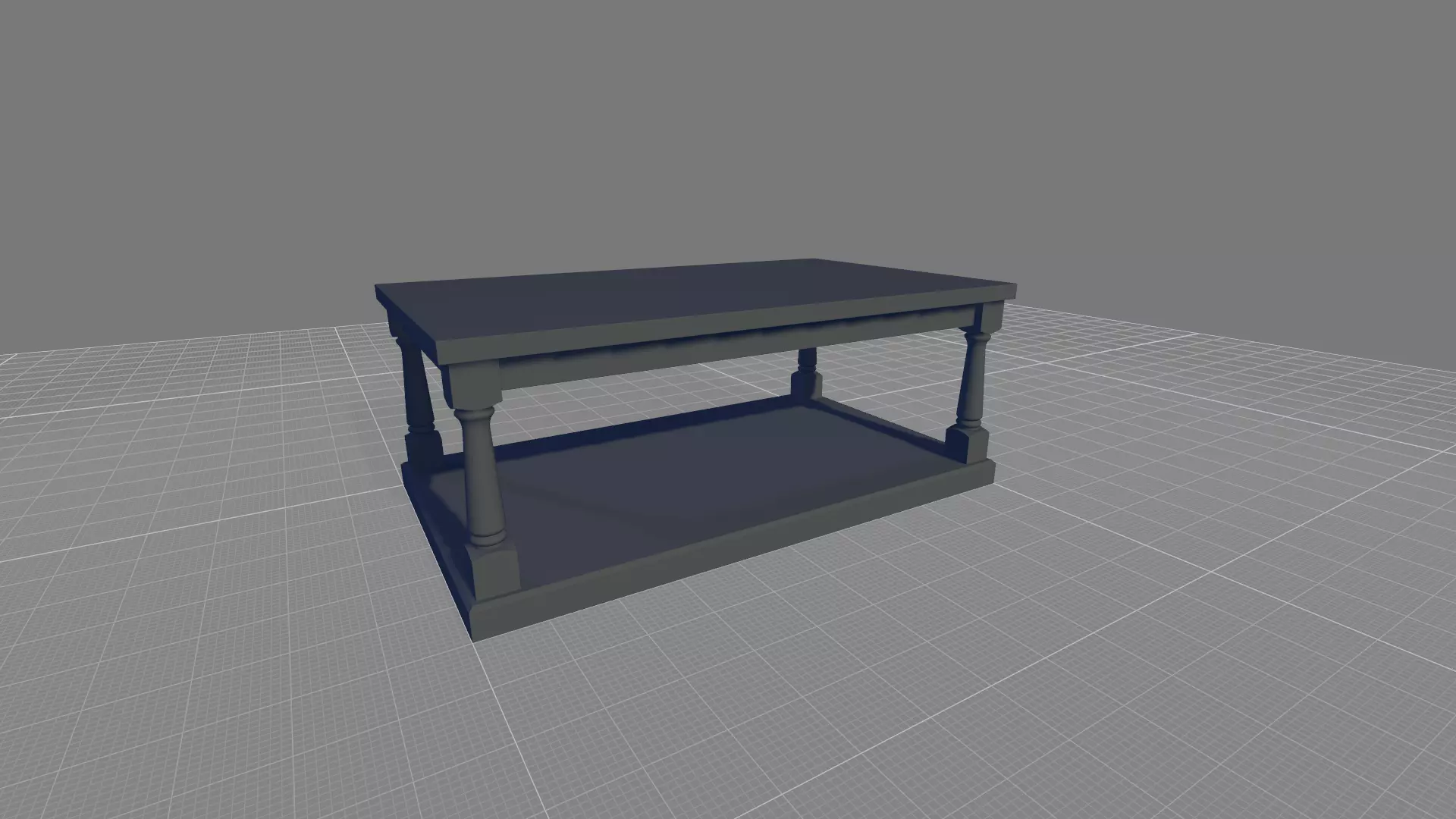 Silvana Coffee Table 3D model_2