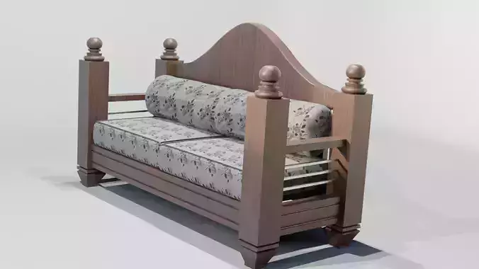 Camps Bay Durian Wooden Sofa